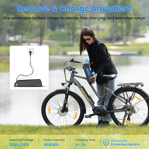 Elektrijalgratas Touroll MA2 250W keskmootoriga 36V 13Ah
