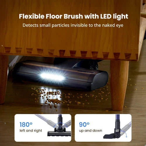 Proscenic P10 Ultra tolmuimeja LED-hari