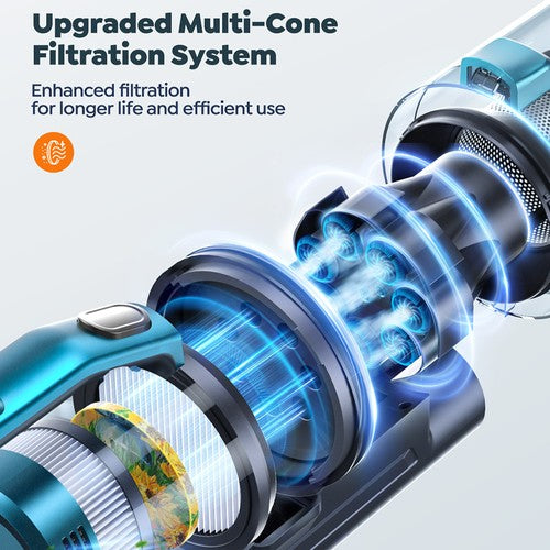 Buture VC60 juhtmevaba tolmuimeja, 450 W, 38 kPa