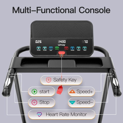 ROBORE P8 kokkupandav jooksurada, 14 km/h, 12 integreeritud programmi.