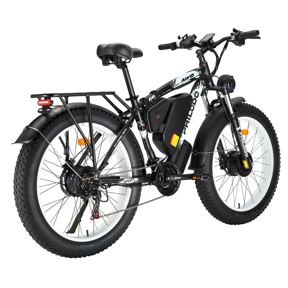 PHILODO H8 kahemootoriline Elektrijalgratas 2000W