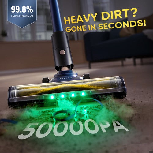 Vactidy V12 akutolmuimeja 50000Pa 450W