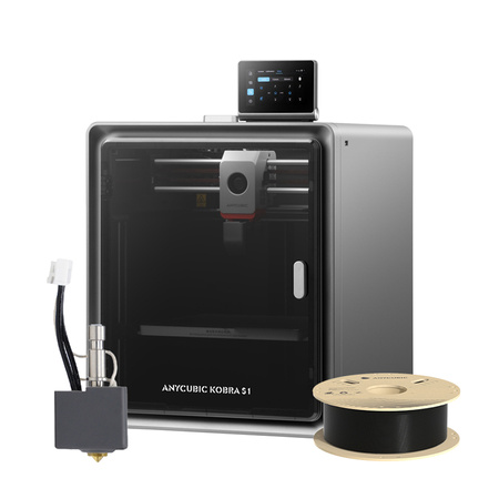 3D-printer Anycubic Kobra S1 Combo + Hotend + tasuta hõõgniit