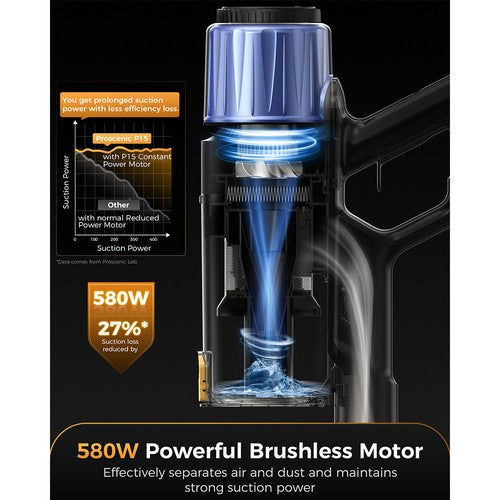 Proscenic P15 juhtmevaba tolmuimeja 50 kPa