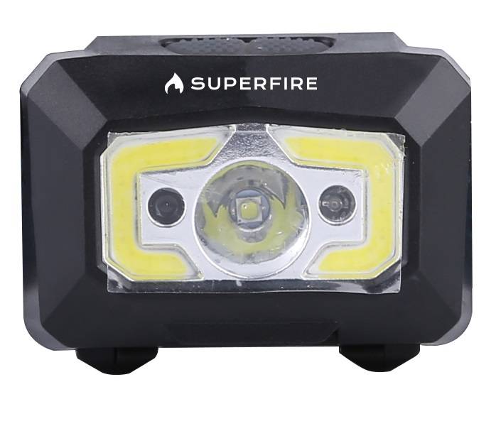 Superfire X30 headlamp, 340 lm, USB, 5 modes, 130 m