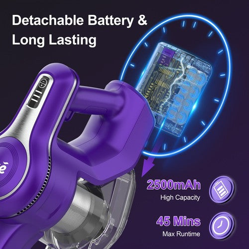 INSE S62 juhtmevaba tolmuimeja, 30 kPa, 300 W