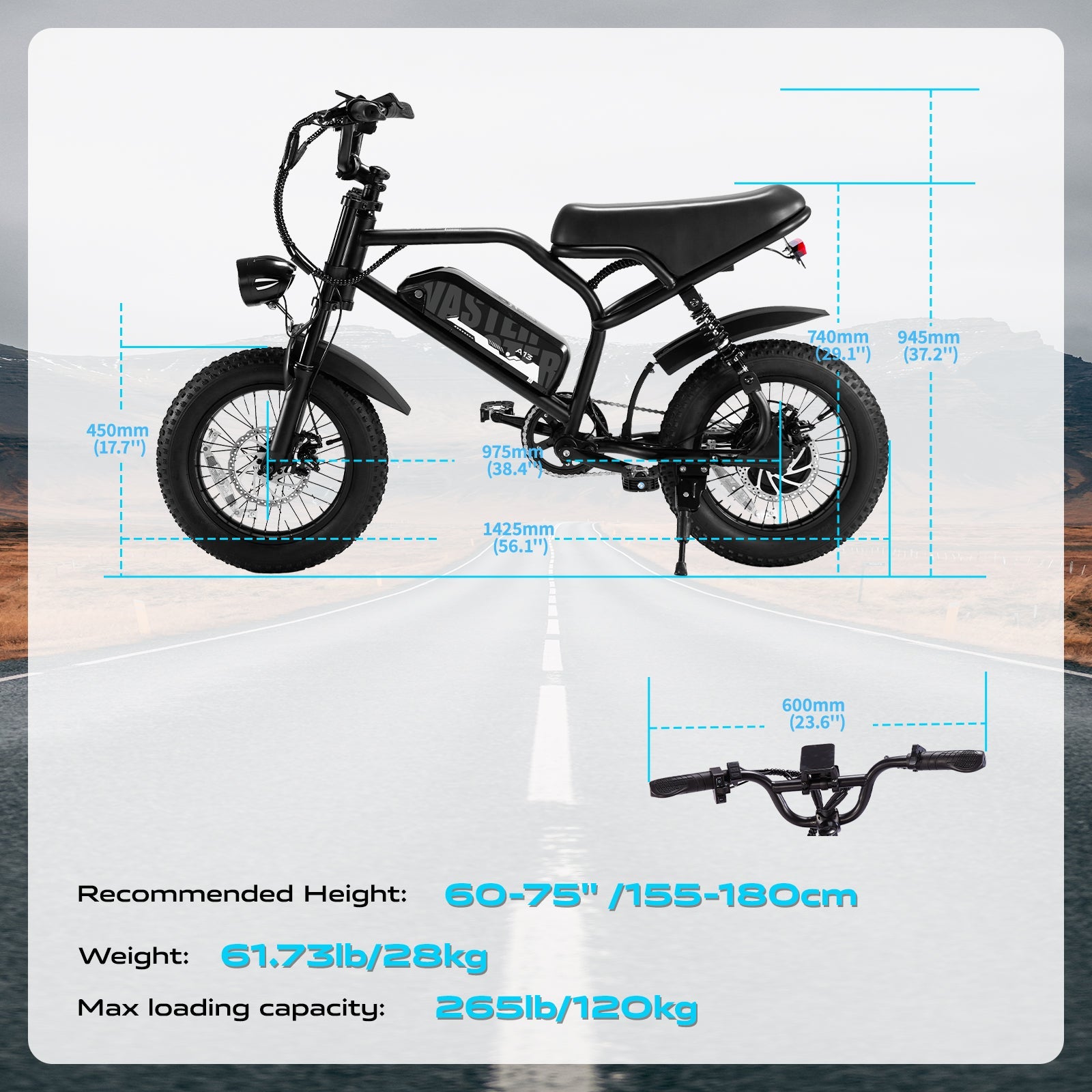 AVDL A13 elektrijalgratas 250W