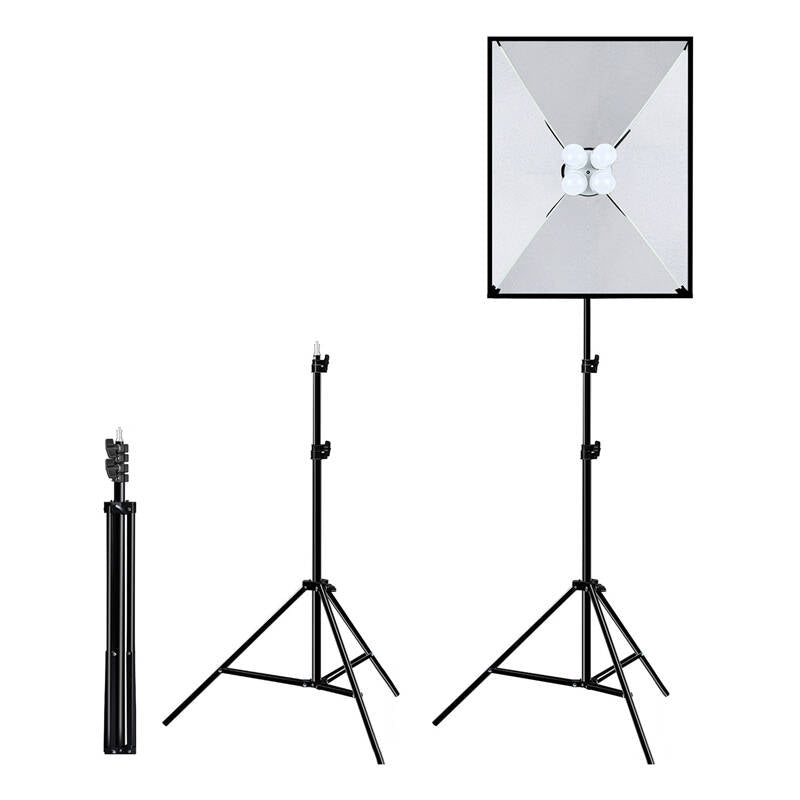Studio set Puluz softbox 50x70cm, tripod, LED bulb 4 pcs PU5071EU