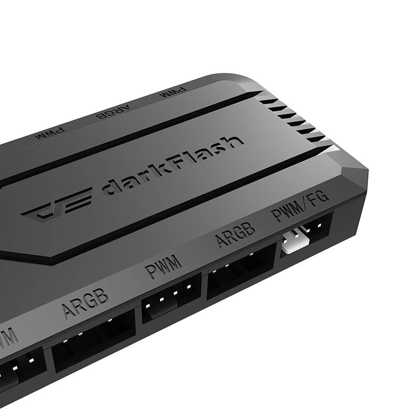 Fan control box for computer Darkflash RC2 RGB PWM (black)