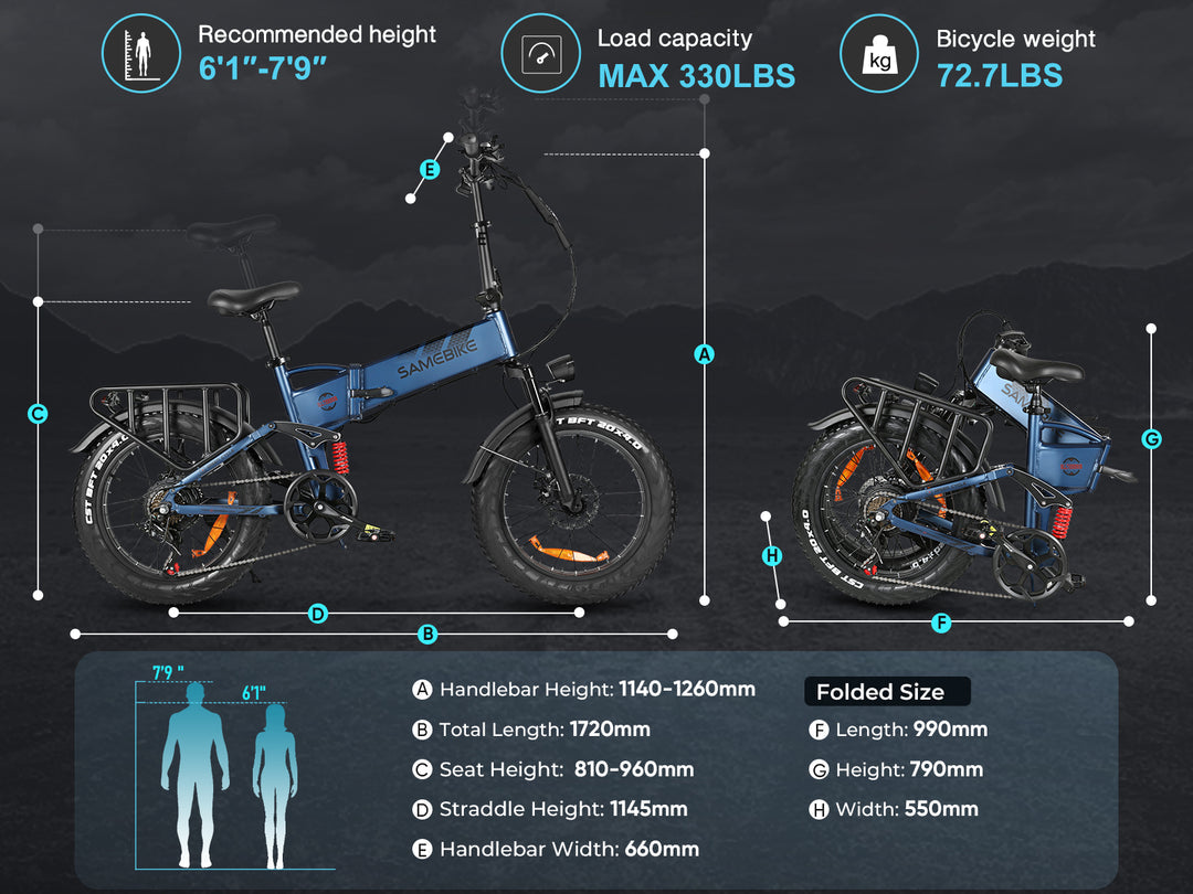 SAMEBIKE RS-A02 Pro Elektrijalgratas Off Road