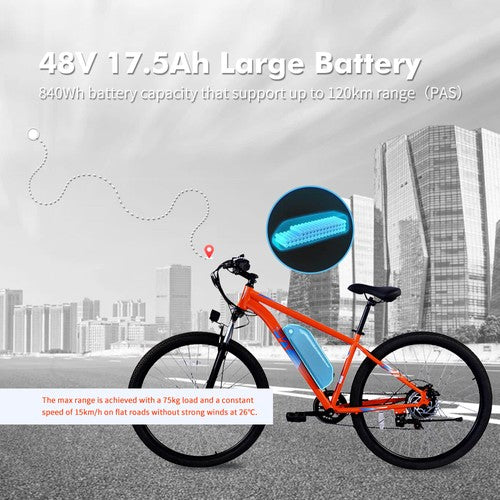 PVY M29 elektrijalgratas 250W mootor 48V 17,5Ah