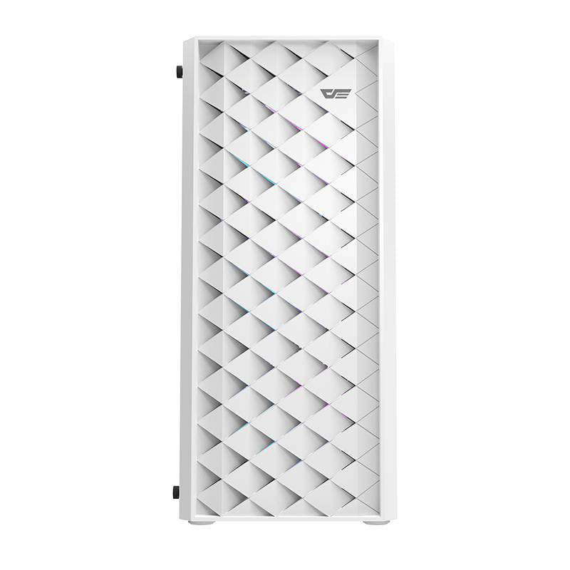 Darkflash DK351 computer case (white) + 4 RGB fans
