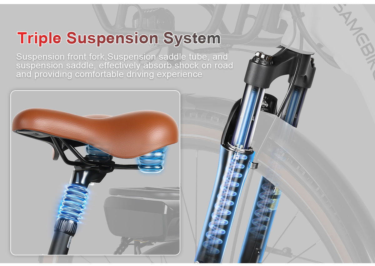 SAMEBIKE RS-A07 500W elektriline jalgratas 