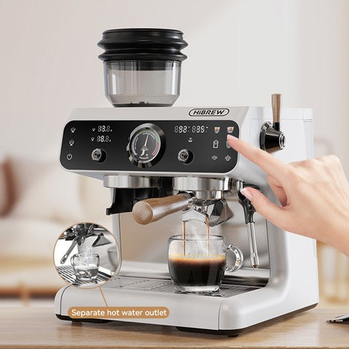 HiBREW H7B espressomasin, kahekordse küttesüsteemiga