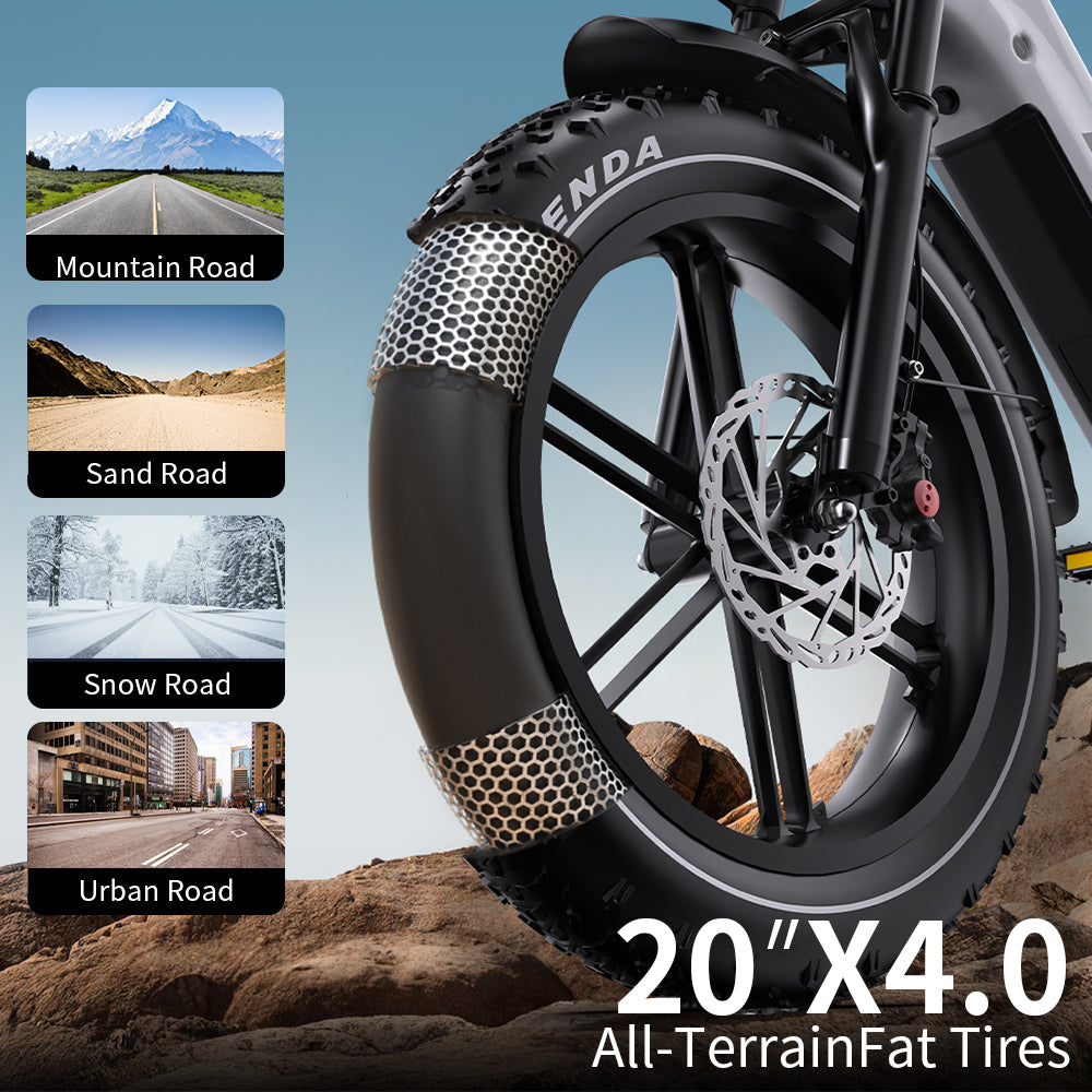 Oneport OT08 Pro täisvedrustusega elektrijalgratas 18Ah 2x