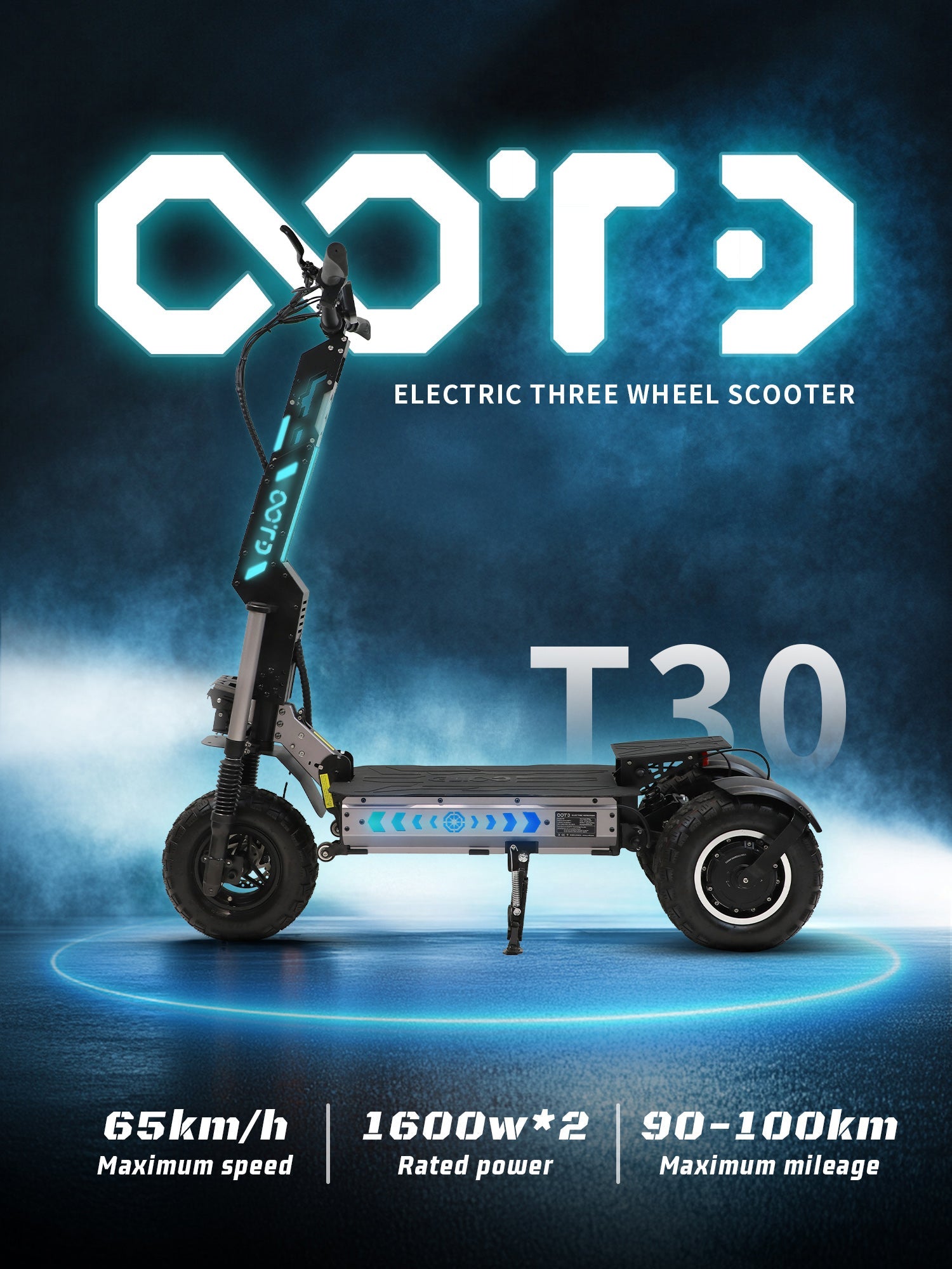 OOTD T30 Elektriline tõukeratas 3200W