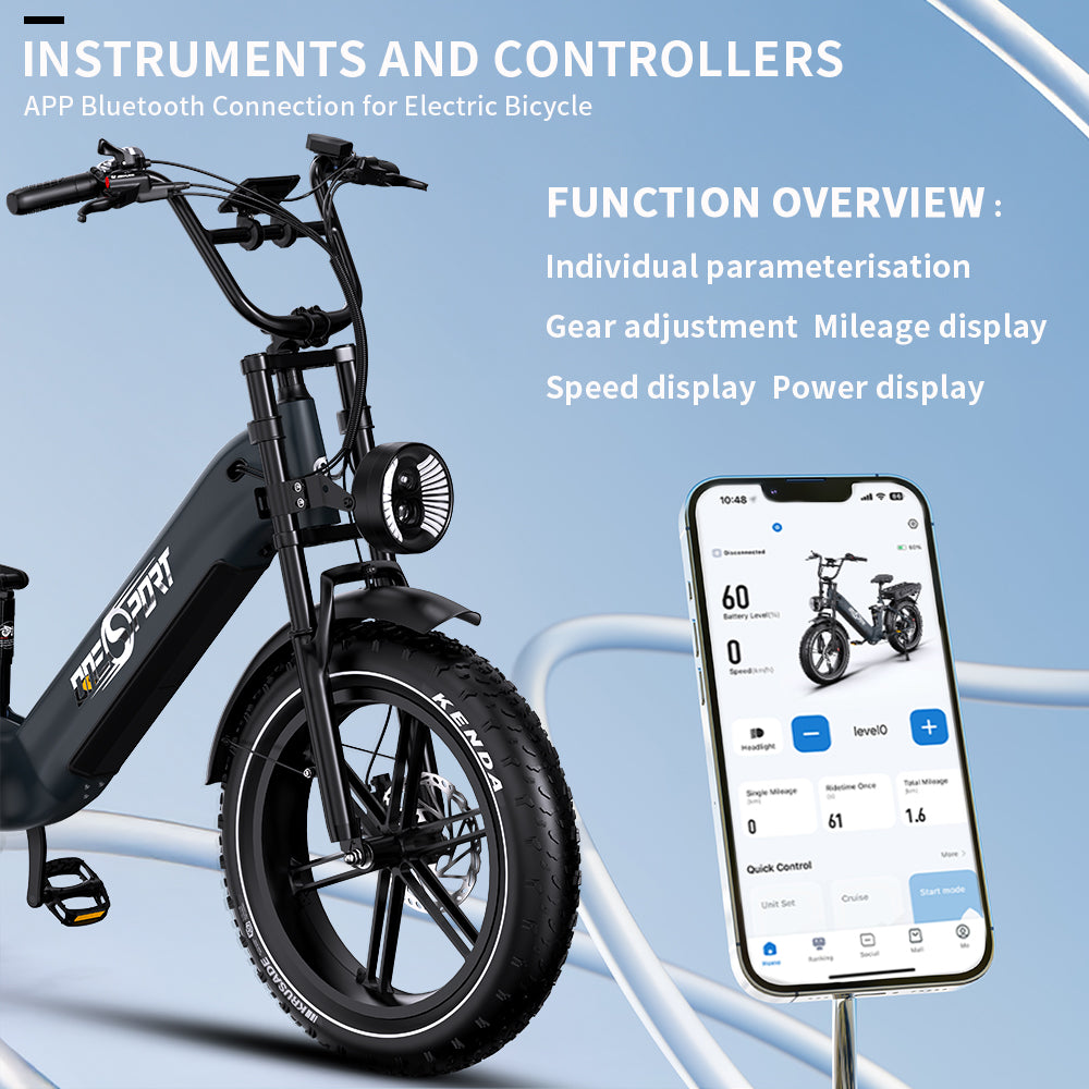 Oneport OT08 Pro täisvedrustusega elektrijalgratas 18Ah 2x