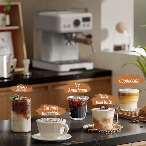 HiBREW H10 PLUS espressomasin, 20 baari poolautomaatne kohvimasin