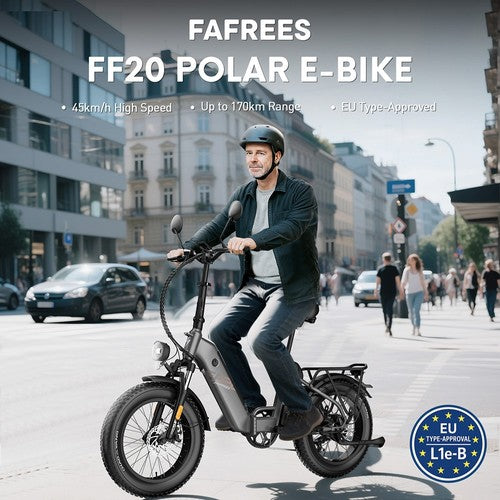 Fafrees FF20 Polar Elektrijalgratas, 500W Mootor, 48V 26.8Ah