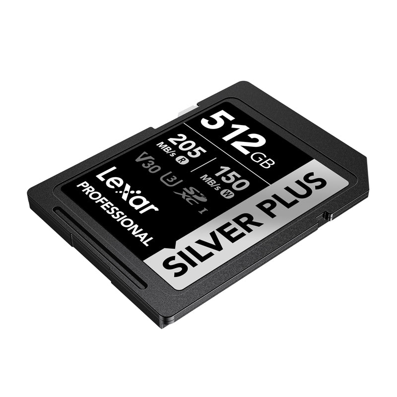 Lexar Professional SILVER PLUS SDXC 512GB memory card