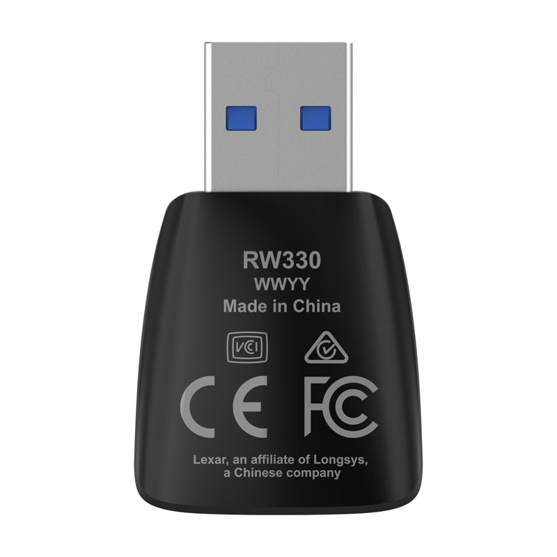 Lexar RW330U USB 3.2 micro SD, UHS-I memory card reader