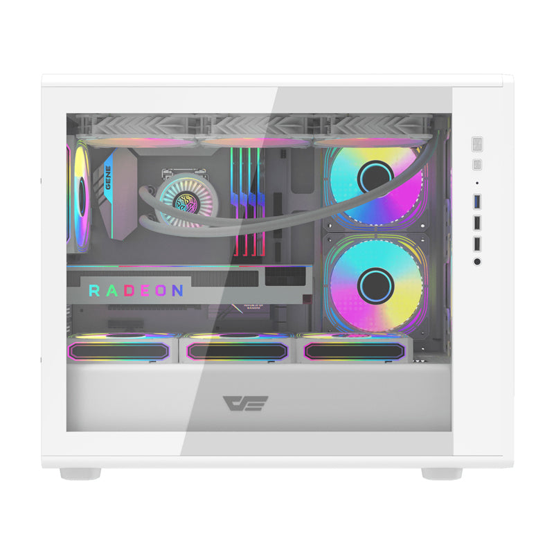 Darkflash DB460M computer case (white)