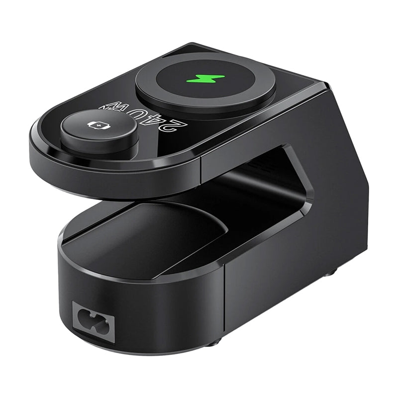 Blitzwolf BW-FW10 alarm clock with charger 2xUSB-A, 4xUSB-C, 240W