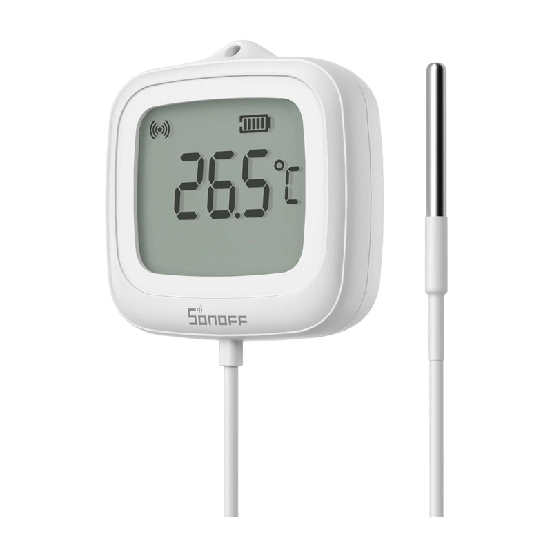 ZigBee LCD Temperature Sensor Sonoff SNZB-02LD (with probe)