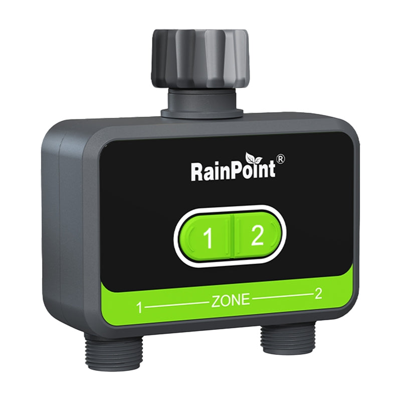 RainPoint 2-zone irrigation controller with app
