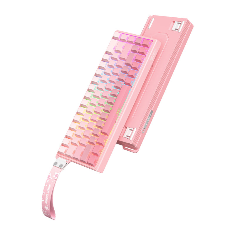 ONIKUMA G69 Keyboard (pink) (QWERTY)