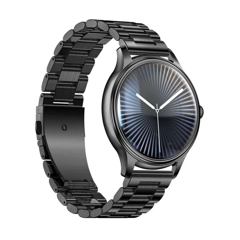 COLMI L28 Smart Watch (black + black steel strap)