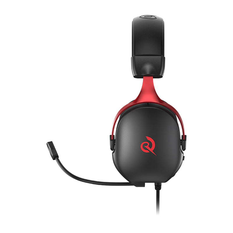 QCY Heroad VN200 Gaming Headphones (Black and Red)