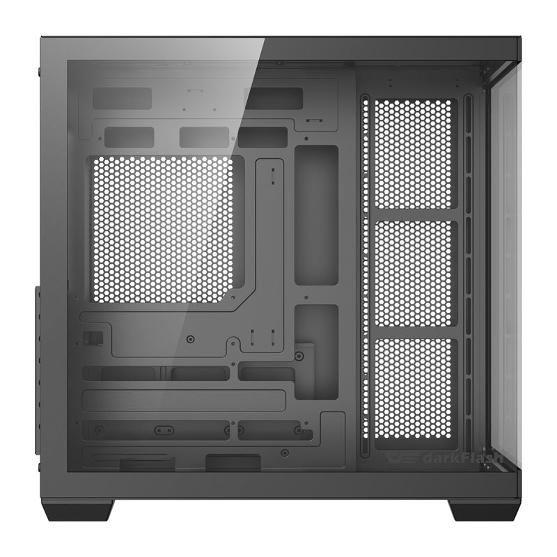 DarkFlash C280 computer case (black) + 7 fans