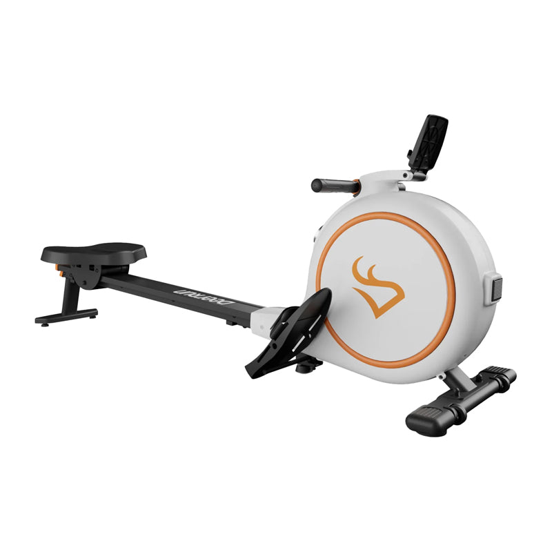 Deer Run RW600 Magnetic Rowing Machine (White)