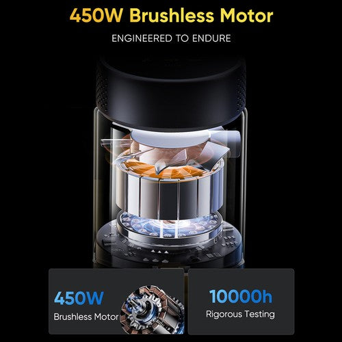 Vactidy V12 akutolmuimeja 50000Pa 450W