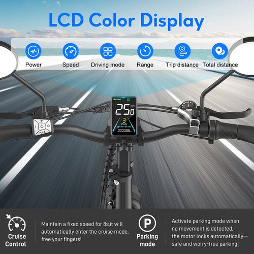 Fafrees FF20 Polar Elektrijalgratas, 500W Mootor, 48V 26.8Ah