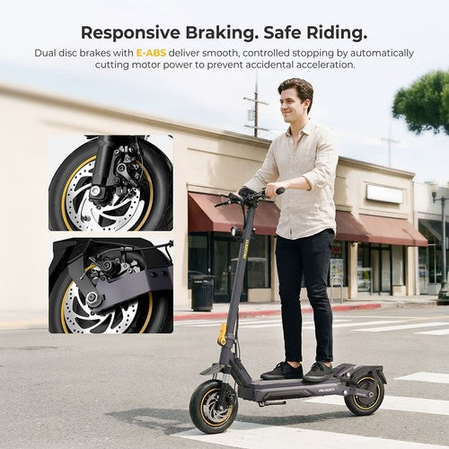 „Ausom K20 Pro“ elektriline tõukeratas, 1000 W mootor, 48 V 18 Ah