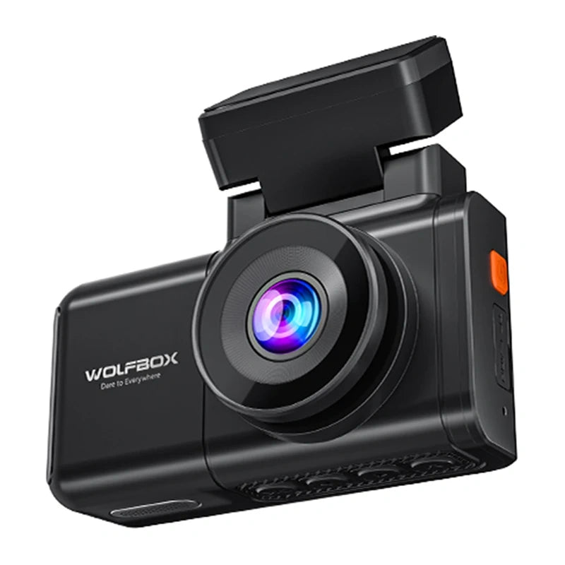 WOLFBOX X3 WiFi 2.5K + 1080p 64GB Dash Cam