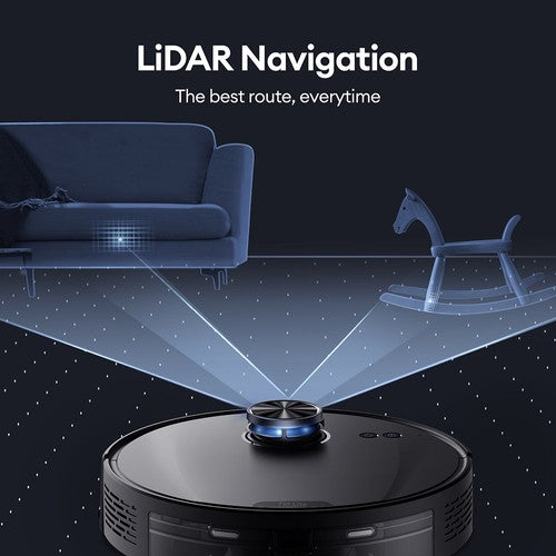 Ultenic T10 Lite robottolmuimeja LiDAR-navigatsiooniga, 4500 Pa