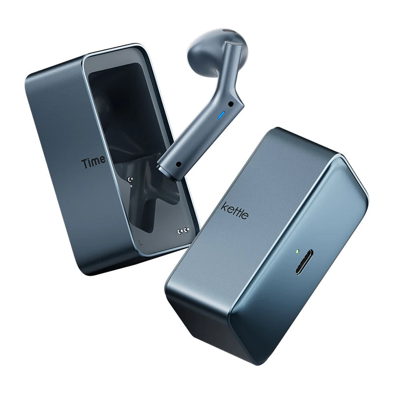 TimeKettle W4 Plus TWS Translation Earbuds (blue)