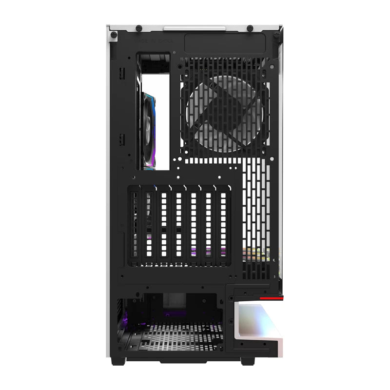 DarkFlash F1 ATX Computer Case + 6 Fans (White)