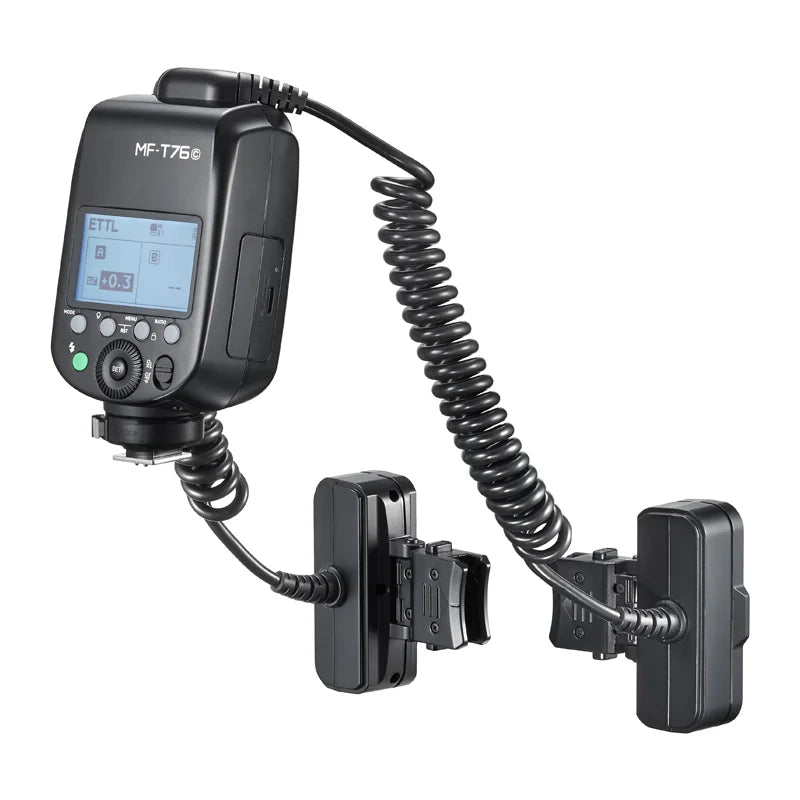 Dual-head macro flash GODOX MF-T76 for Canon