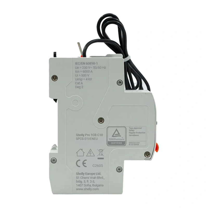 Miniature Circuit Breaker SHELLY Pro 1CB C10