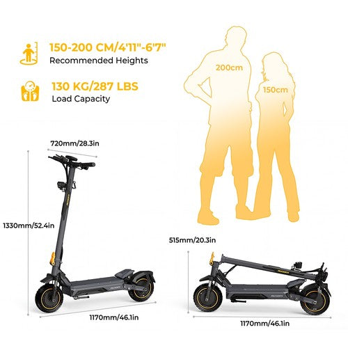 Ausom K20 Pro elektritõukeratas 1000W*2