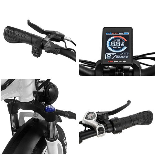 DRVETION CT20 elektrijalgratas, 750W mootor, 45km/h, 48V 15Ah Samsung