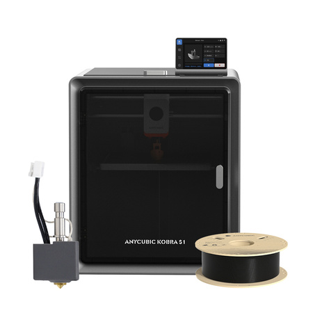 3D-printer Anycubic Kobra S1 Combo + Hotend + tasuta hõõgniit