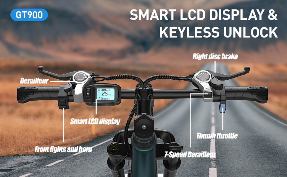 Aairsk GT900 Elektrijalgratas 400W mootor 36V13Ah