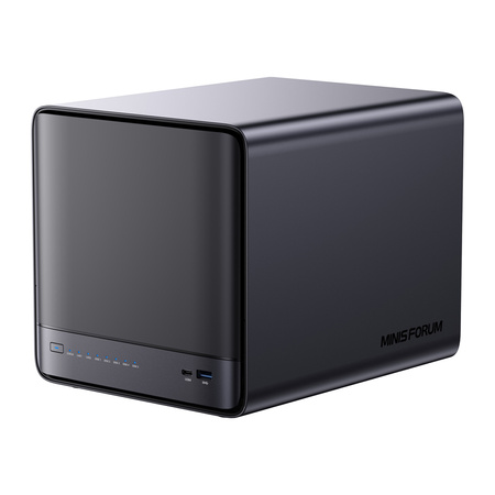 MINI-ARVUTI Minis Forum NAS N5 Pro AMD Ryzen AI 9 HX Pro 370, 32GB+128GB O