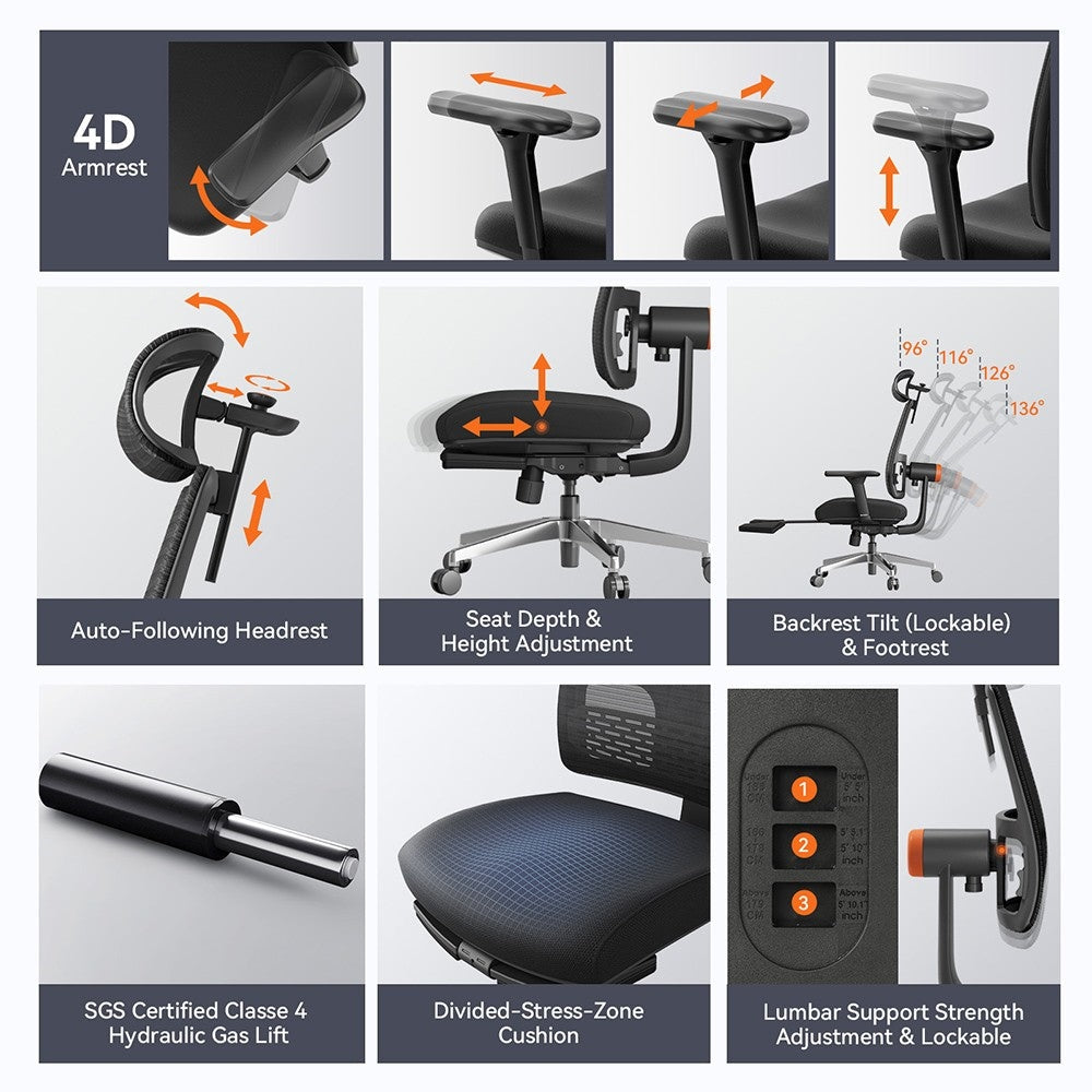 NEWTRAL MagicH-BPro ergonoomiline tool jalatoega