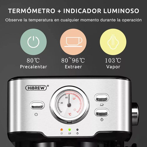 HiBREW H5 1050W kohvimasin, 20 baari